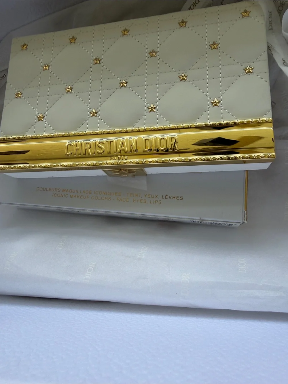 Dior White & Gold Palette Couture Makeup Set